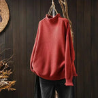 Ruth Mock Neck Knit Sweater
