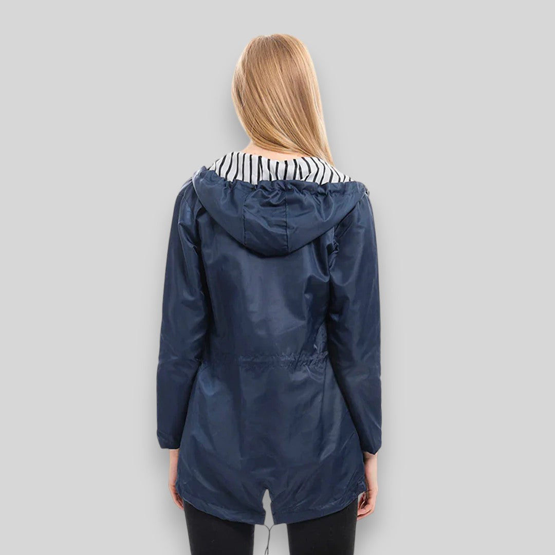Marlowe Long Waterproof Rain Jacket