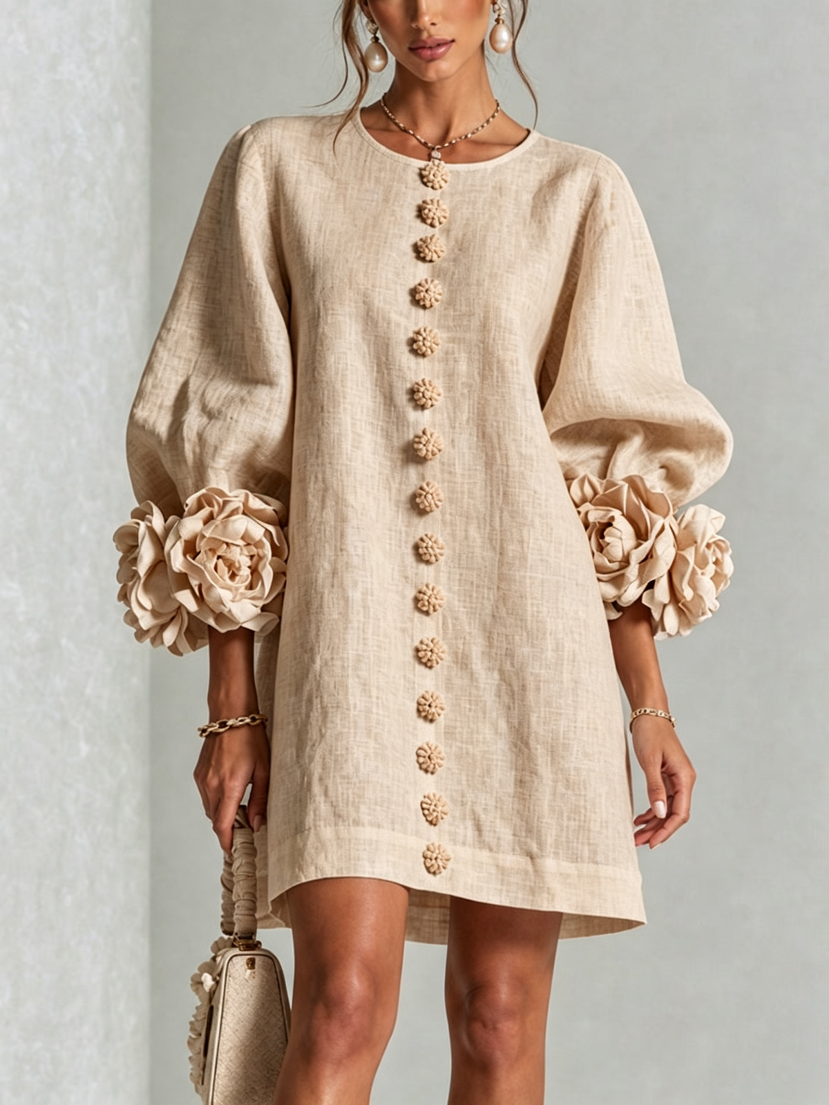 Elara Floral Dress