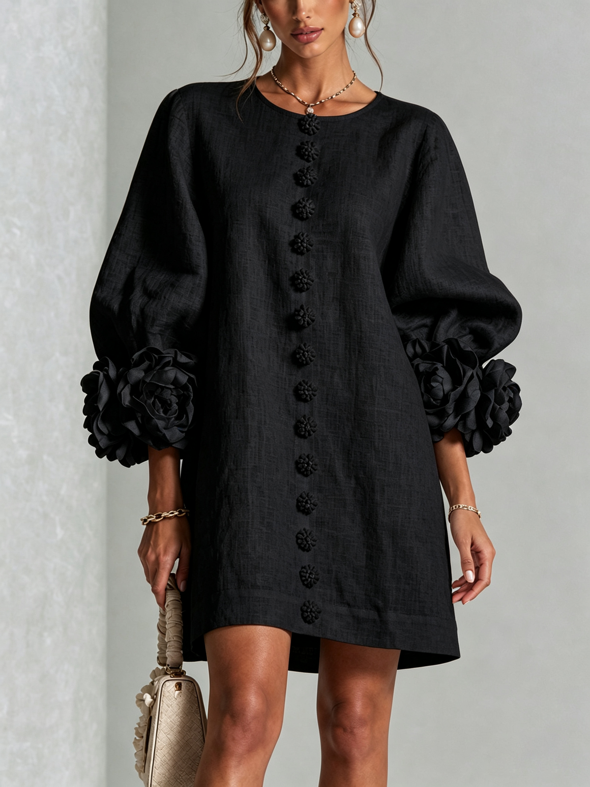 Elara Floral Dress