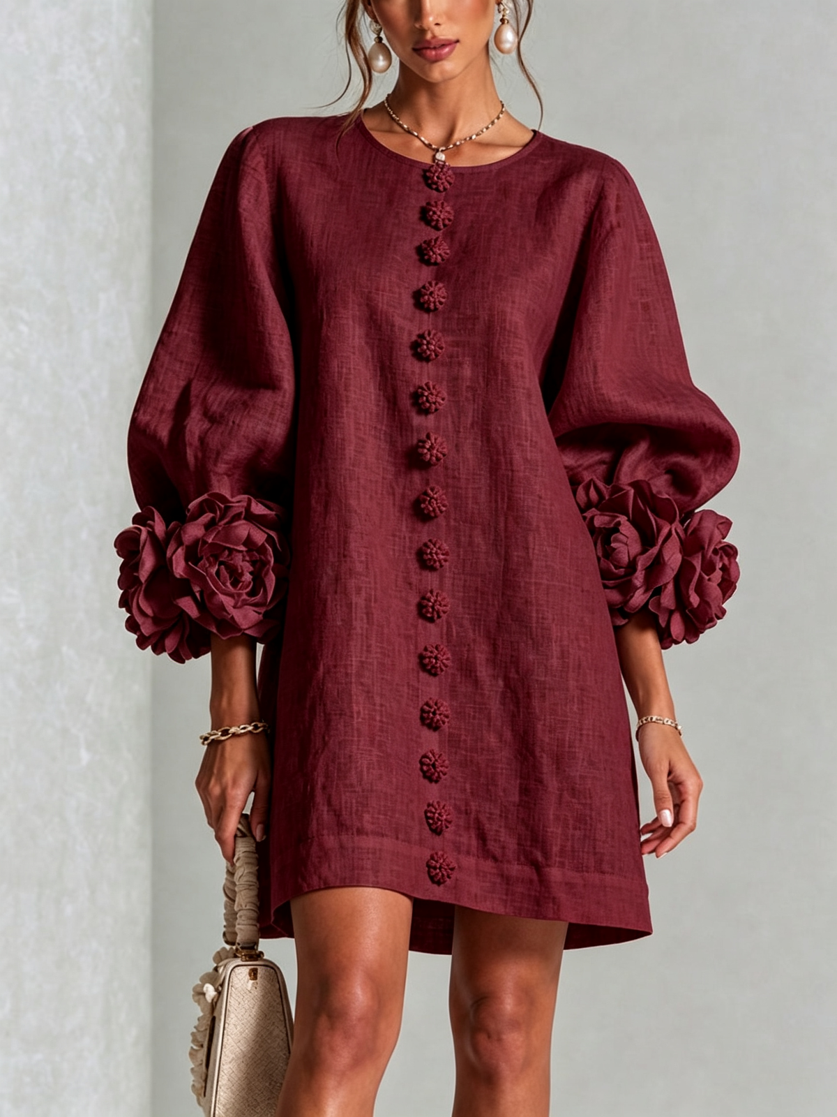 Elara Floral Dress