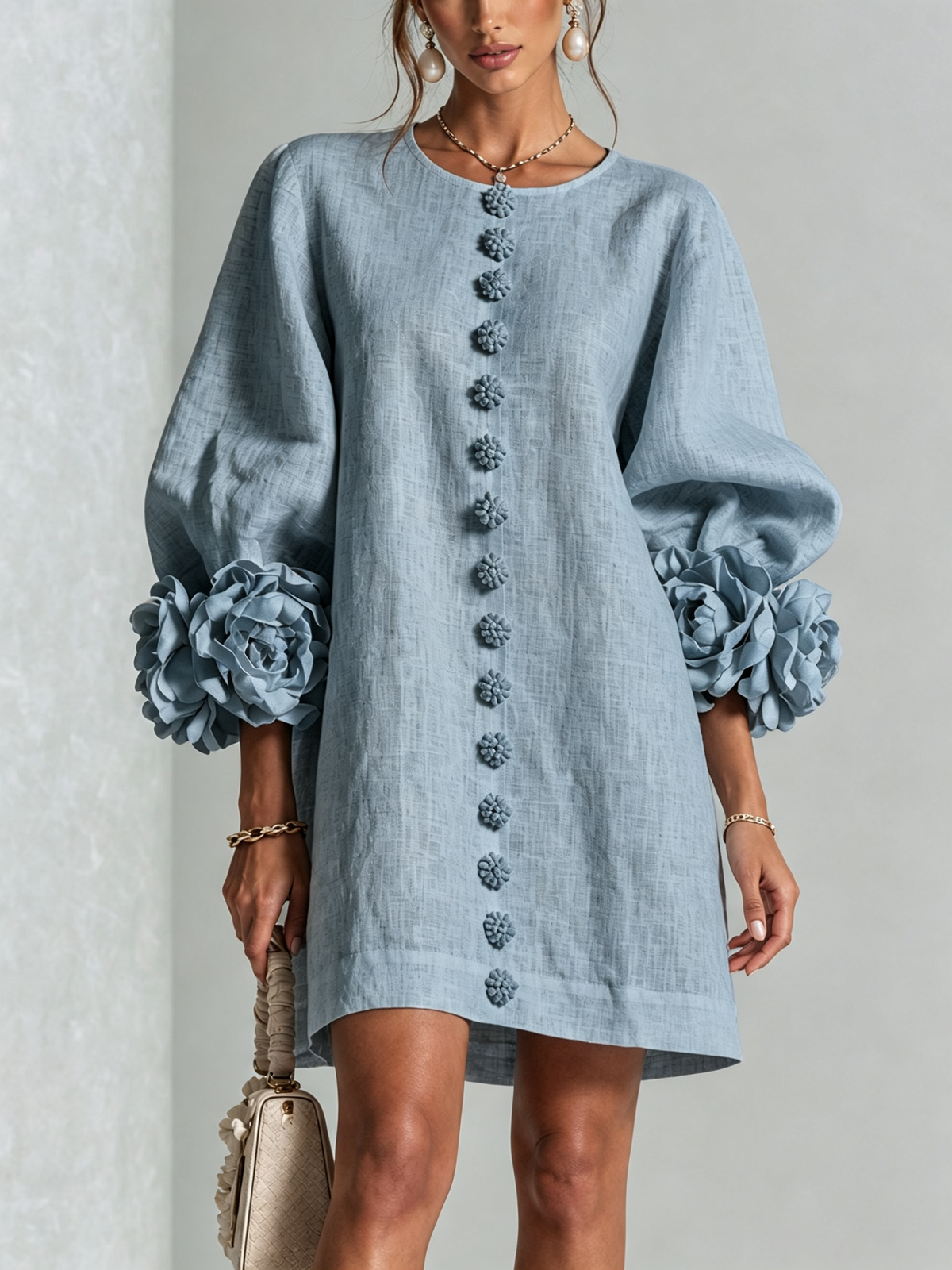 Elara Floral Dress