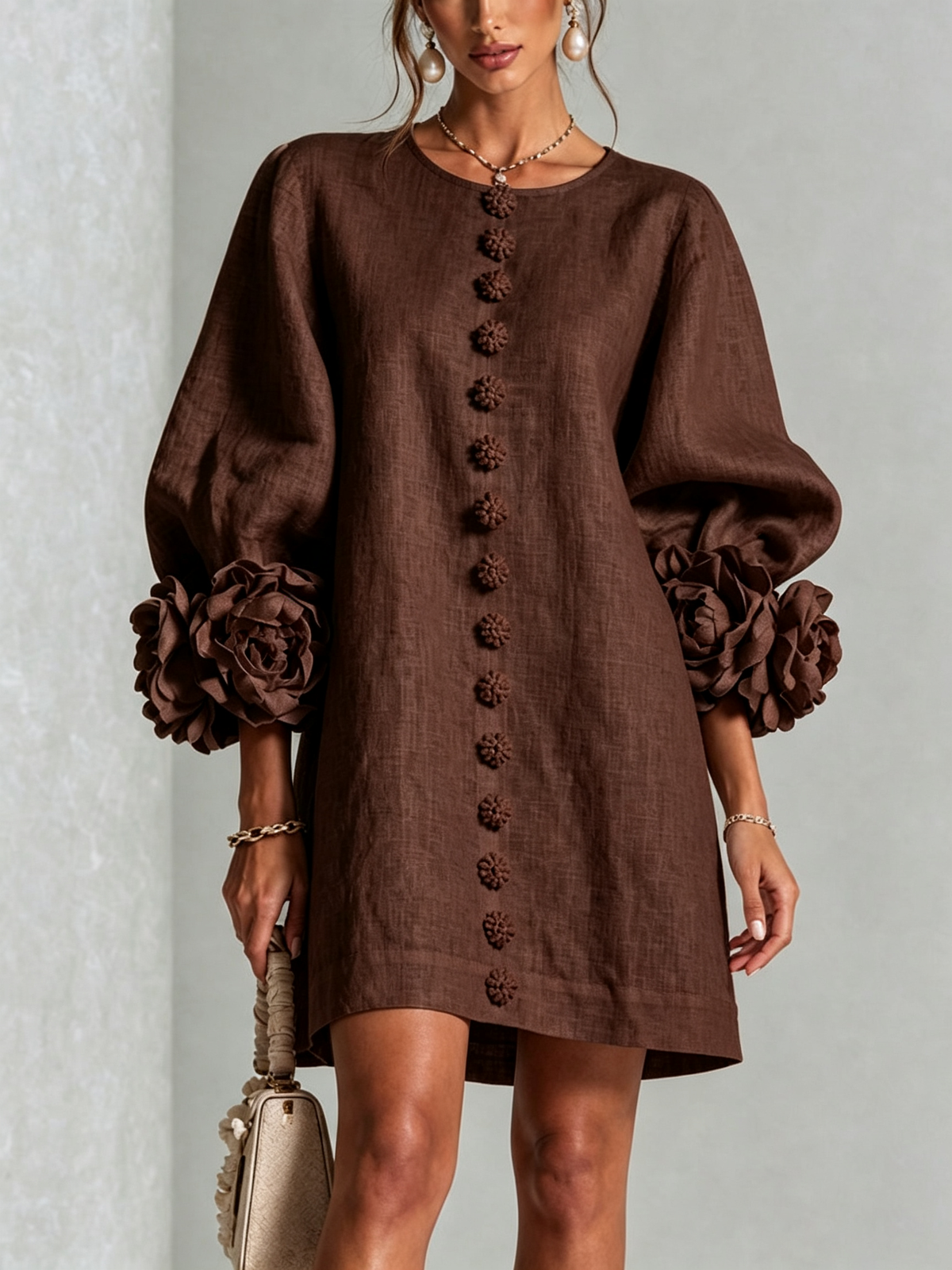 Elara Floral Dress
