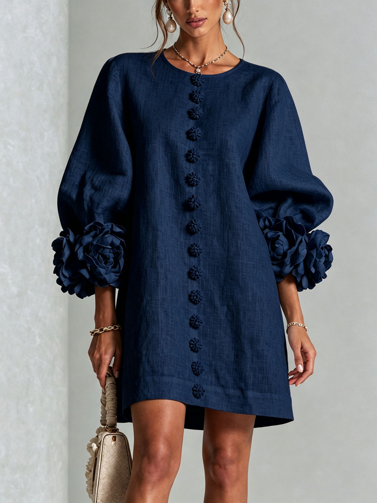 Elara Floral Dress