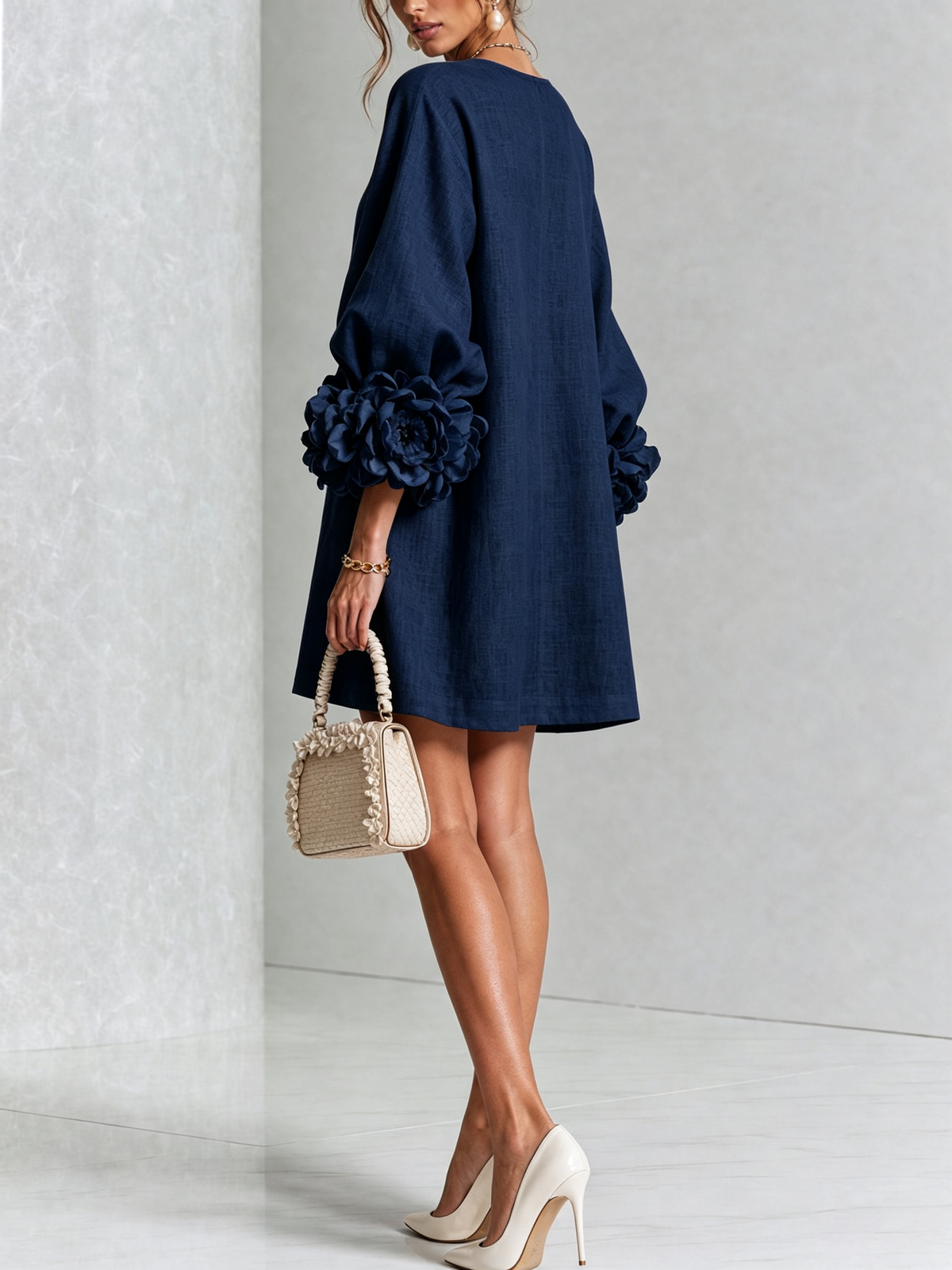 Elara Floral Dress