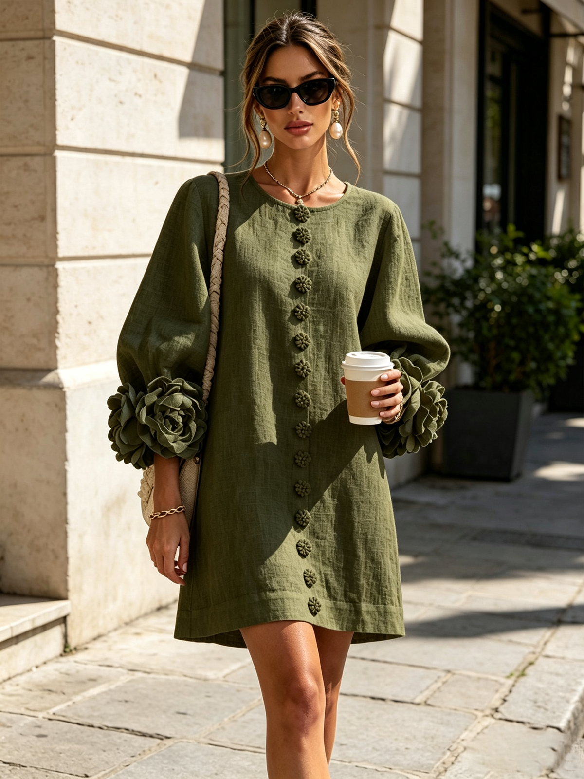 Elara Floral Dress