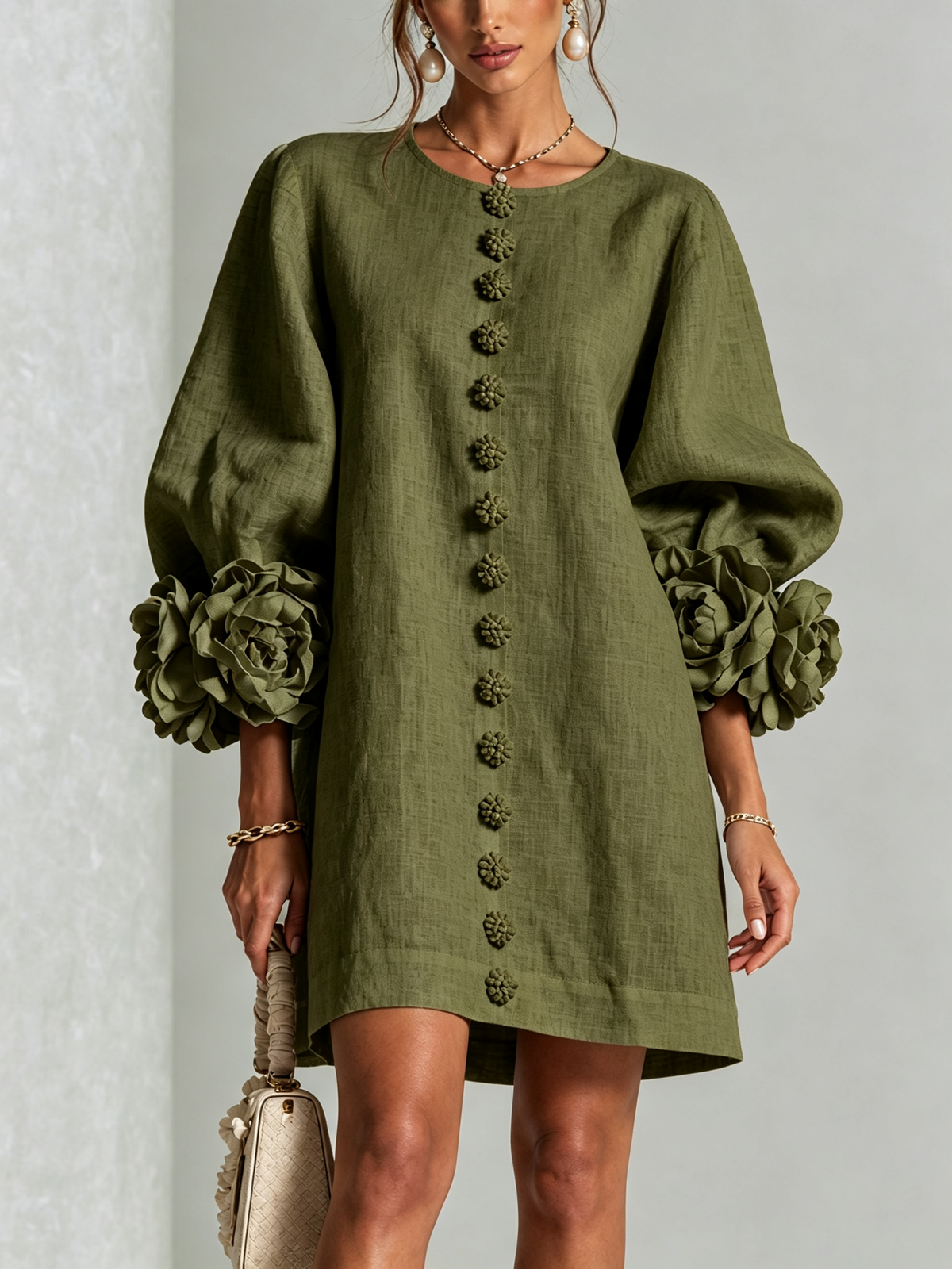 Elara Floral Dress