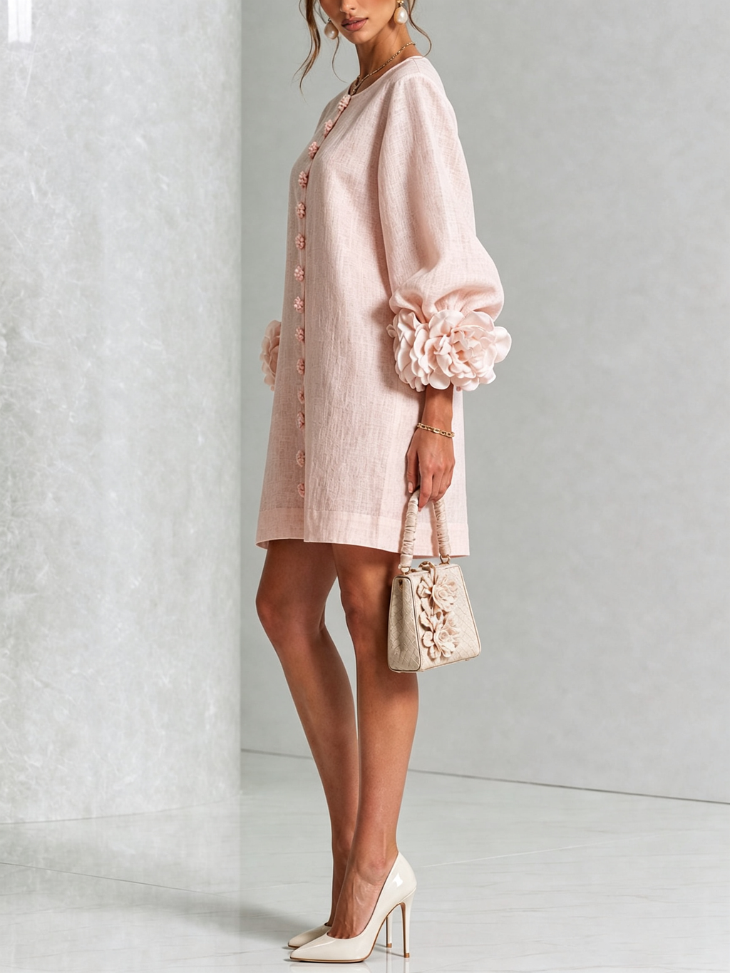 Elara Floral Dress