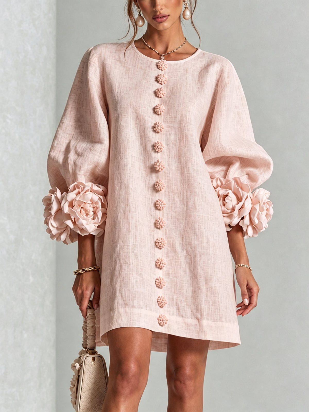 Elara Floral Dress