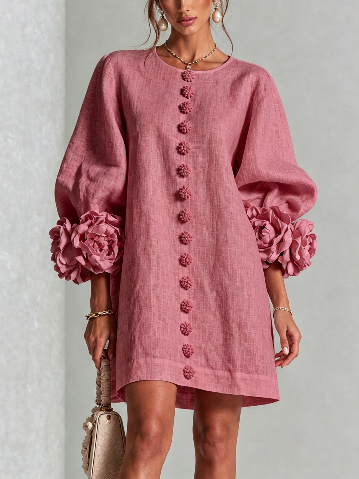 Elara Floral Dress