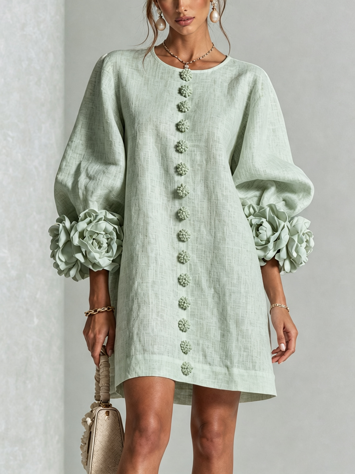 Elara Floral Dress