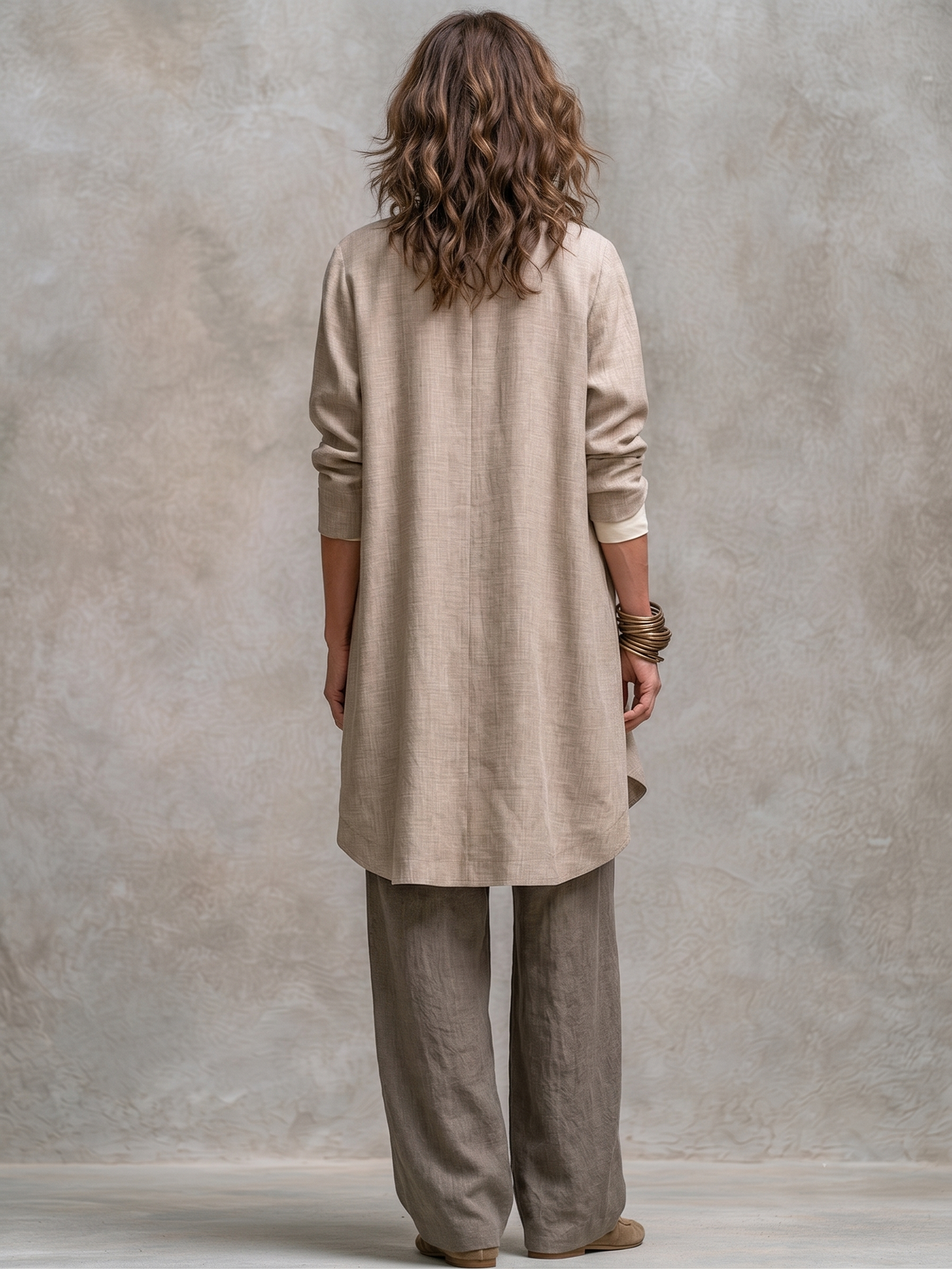 Dune Draped Three-Piece Set