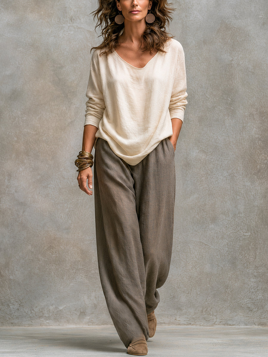 Dune Draped Three-Piece Set