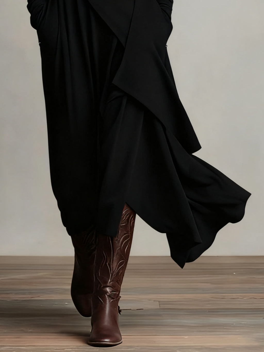 Genevieve Turtleneck Maxi Dress