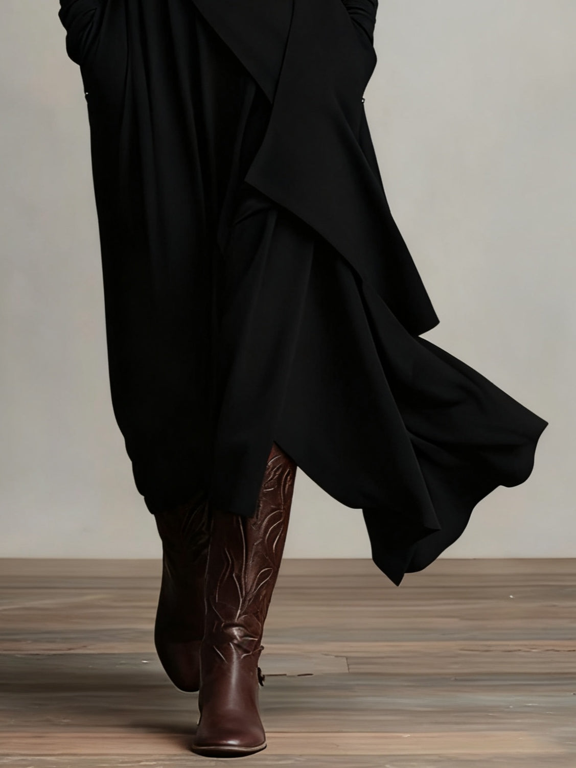 Genevieve Turtleneck Maxi Dress
