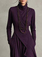 Genevieve Turtleneck Maxi Dress