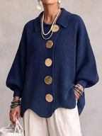 Isadora Oversized Collar Cardigan