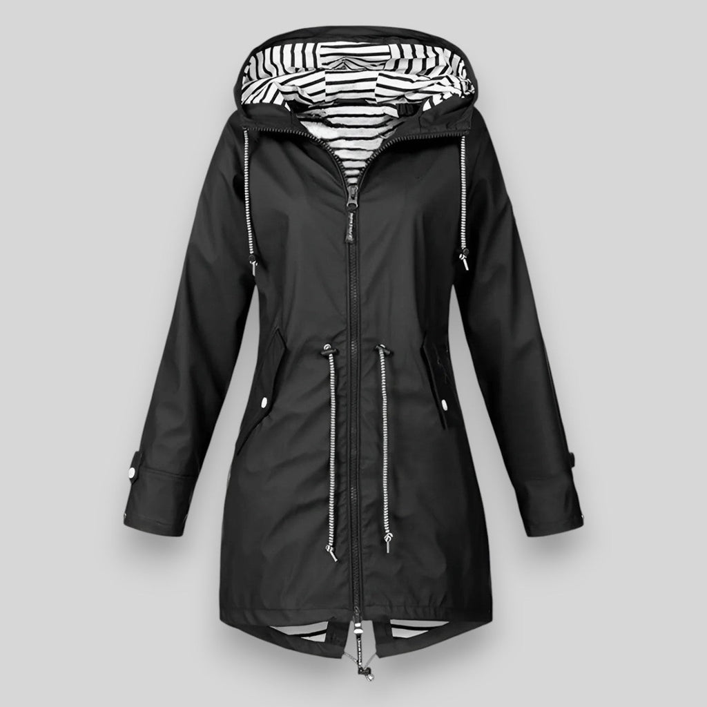 Marlowe Long Waterproof Rain Jacket